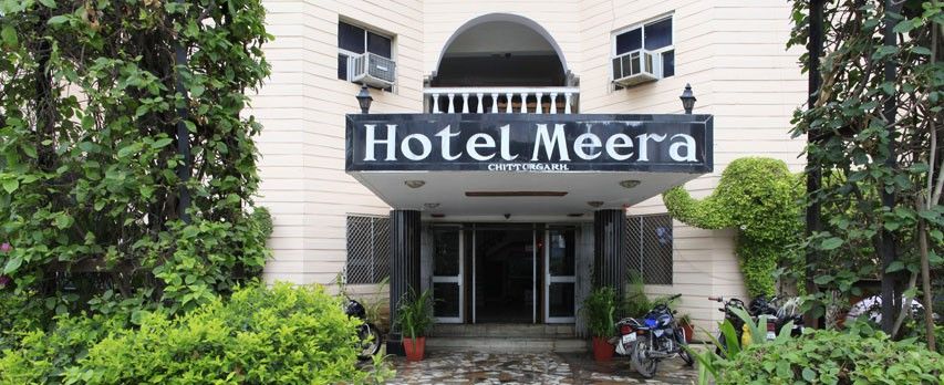 Hotel Meera Chittorgarh Экстерьер фото